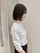 ヨーク(YOKE)&nbsp;YOKE 20代30代40代ぱつっとボブ髪質改善オリーブベージュ