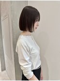 YOKE 20代30代40代ぱつっとボブ髪質改善オリーブベージュ