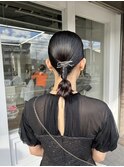 シンプルヘアセット◎