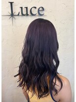 ヘアーアンドスパ ルーチェ(hair&spa Luce)&nbsp;バイオレットアッシュカラー