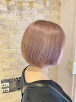 ブレス ヘアー clara店(Bless HAIR)&nbsp;10代/20代/30代/インスタ人気/ピンクベージュ/くすみピンク
