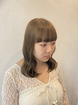 トワ(toi) アッシュグレージュ/ブリーチなしダブルカラー/横浜/横浜駅