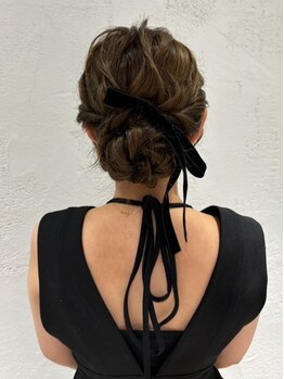 シェリ(Cheri)の写真/コンテスト受賞歴多数の《cheri》印象をぱっと華やかにするヘアセット¥4950★