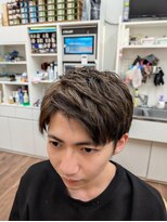 トリイ(TORII)&nbsp;2ブロックショート・ハイライト　グレージュ