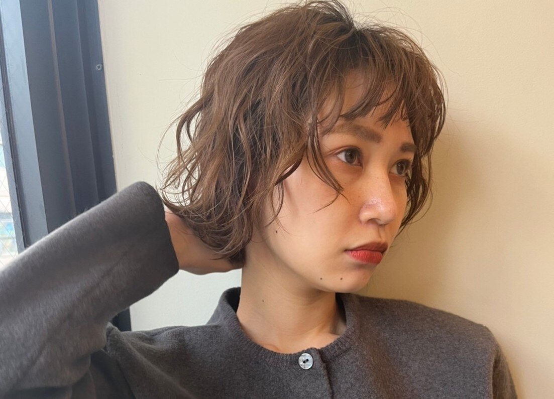 【平日限定◎毛髪強度94％UP】　カット+カラー+プレックスTR　9000円