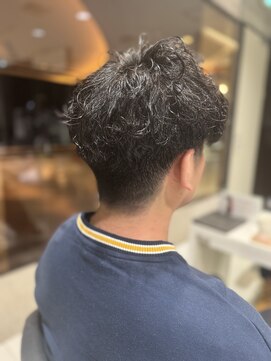 アヴァンスクロス あべのルシアス店(AVANCE. CROSS) 刈り上げマッシュ×似合わせパーマ