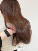 7トーン　カカオブラウン　レイヤーカット　髪質改善