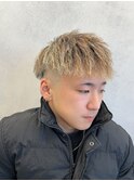 パイルツイスト×ホワイトハイライト