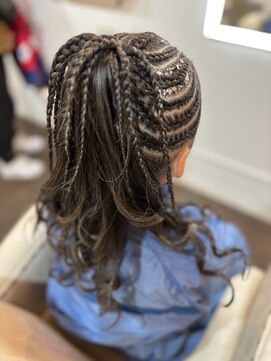 ダイアナ(DIANA) キッズコーンロウ　ハーフコーンロウ