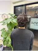 メンズカットパーマ
