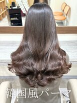 アミー 池袋(Ammy)&nbsp;コテ巻き風パーマ /韓国風パーマ/デジタルパーマ/レイヤーカット