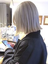 ブレイズヘアー(BLAZEhair)&nbsp;【オーダーNo.1カラー】ホワイトミルクティ×ブリーチ３回