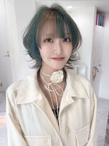 モナバイルーブル(MONA by Louvre)&nbsp;【MONA】アシンメトリーカラー/ウルフカット