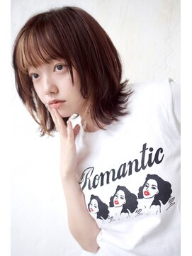 アール 北千住店(ar) ミニウルフ× インナーカラー[北千住]