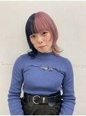 モードウルフ×ネイビー＆ピンク