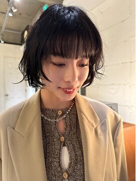 パーク(PARK) ボブパーマボブニュアンスパーママッシュボブショートボブ