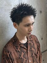 オーシャントーキョー ホワイト 原宿(OCEAN TOKYO WHITE)&nbsp;スパイキーショートツーブロック刈り上げ