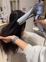 ドライ時に水分をコントロール