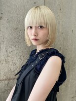 サンク 原宿 表参道(cinq)&nbsp;レイヤーカット顔周りレイヤーボブレイヤーベージュカラー