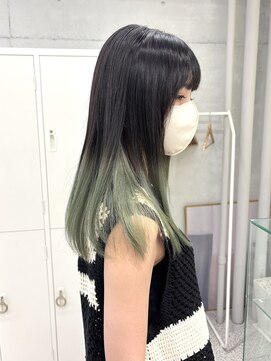 グリーングラデーション　【ayami】