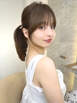 ロンドアヴァントゥス 池袋(Lond aventus)&nbsp;オリーブグレー/ボブ/顔周り/小顔/レイヤー/髪質改善/縮毛矯正