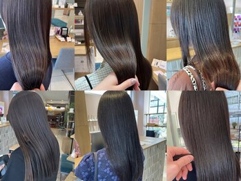オリジン サロン(THE ORIGIN'S SALON)の写真/【カット+カラー+ヘアデトックス+トリートメント¥16335~】今までにない艶感に、つい触れたくなる♪