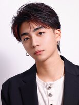 リップス 表参道店(LIPPS) 【ブリーチなし ハイライト】ワインレッド ガイルヘア