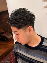 メゾンフォーメン 心斎橋店(Maison for men) ラルフカール ニュアンスパーマ テーパーフェード