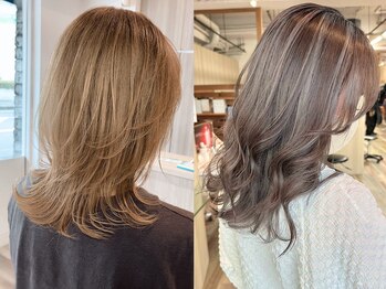 ラヴィエール(LAVIERE by R-EVOLUT)の写真/〈ハイライト＋トリートメント￥12500〉流行りのハイライト、インナーカラーで魅力が引き立つ◎【柏/柏駅】