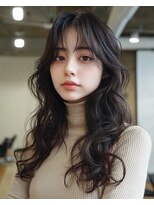 ノラ シブヤ(NORA)&nbsp;ミディアムパーマロングパーマデジタルパーマセミロングパーマ