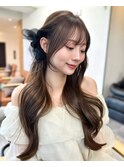 似合わせ前髪カットレイヤカット髪質改善ニュアンスカラー