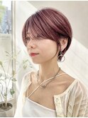 【寺本】美シルエットショート × 肌映えカラー