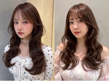 ロンドシェリ 仙台(Lond Cheri)の写真/小顔見えレイヤーカットとブリーチなしグレージュを8000円以下の特別価格で体験♪