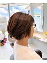 ニコア(nicoa)&nbsp;丸みシルエットの大人ショートボブ