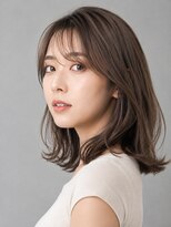 トリニティ(trinity) シースルーバング・結べる長さのボブ・ブリーチなしオリーブ