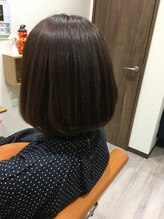ヘアーサロングランデ 高円寺(hair salon Grande)&nbsp;ナチュラルボブ&ダークヌードカラー