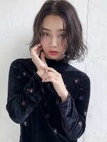 ルティア(Lutia) センターパート ゆるふわウェーブ グレージュ !