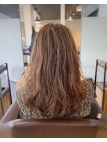 サロン マーニ(salon m ni)&nbsp;コテ風パーマ/ミディアムレイヤー