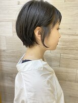 モリオ フロム ロンドン サッポロファクトリー店(morio FROM LONDON)&nbsp;【morio】札幌ショート　大人かわいい黒髪ショート