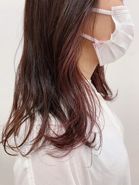 キー(kii) ポイントカラー インナーカラー 福岡 天神 薬院 今泉