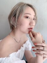 アイティー バイ アルバム 中野店(IT by ALBUM)&nbsp;ガーリーショート_くびれヘアビタミンカラー_28758