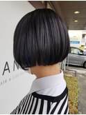 ミニボブインナーカラー