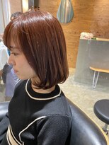 サンク(thank)&nbsp;濃いめのピンクボブ