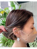 スーリール 博多店(Sourire)&nbsp;ミニボブ×イヤリングカラー