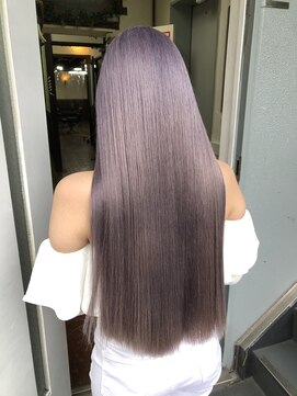 アネラ(Anela) ラベンダーグレージュ　スーパーロング