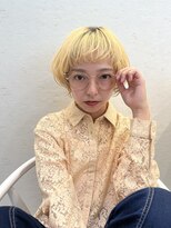 ブレンドバイハピネス(Blend by happiness)&nbsp;ショート/ハイトーン/髪質改善/ノンダメージ／前髪