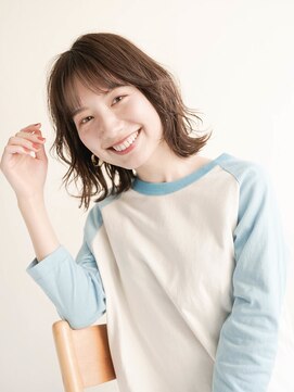 ジュール 大分(Joule) セクションカラー/ペールベージュ/透明感ボブ[大分駅]