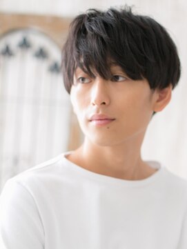 モッズヘア メン 上尾東口店(mod's hair men) 長めバングでビジカジも◎スマートマッシュヘアーS上尾