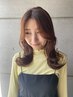 前髪のうねりに♪全体カット＋前髪矯正+プレトリートメント￥11000