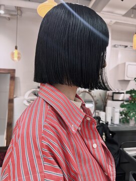 オーイット(ooit) ＊切りっぱなしボブ×黒髪＊